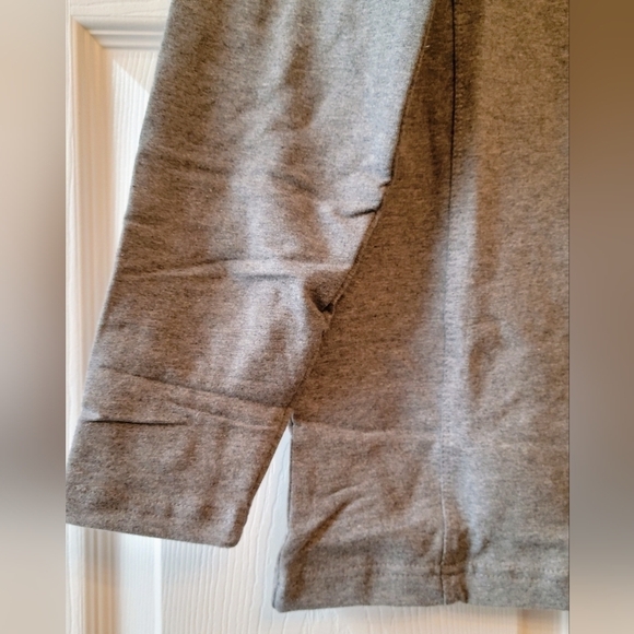 Vesi Organic Cotton Sweater Gray Heather Collared Small - Picture 10 of 13